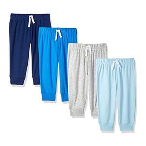 NEW Amazon Essentials Unisex Babies' Cotton Pull-On Pants Size 6-9 Months